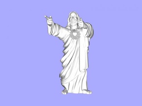 buddy christ free 3d model - download stl file Art Sculpture parody religious icon film dogma 3d print model - Mito3D