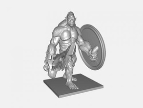 bugbear free 3d model - download stl file Toys Games monster dungeons dragons 3d print model - Mito3D