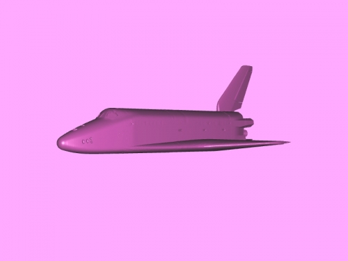 bourane gratuit modèle 3d - téléchargement de fichier stl Les jouets De la machinerie orbital navire l'avion fusée 3D print model - Mito3D