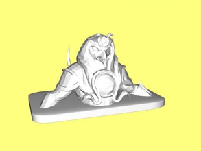fracasso ra arte escultura 3d print model - Mito3D