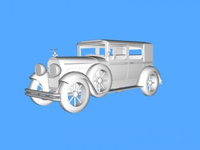 cadillac obj brinquedos maquinaria 3d print model - Mito3D
