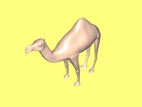 camel free 3d model - download stl file Toys Animals pack animal desert 3d print model - Mito3D