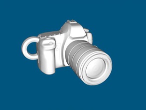 canon llavero gratis modelo 3d - descargar archivo stl De la moda Accesorios popular de cámara 5d mkii 3d print model - Mito3D