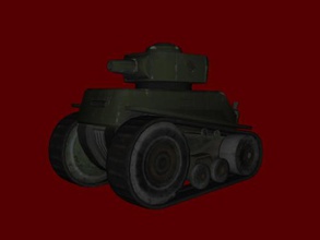 cartoon-tank-Kostenlose 3d-Modell - download obj-Datei Spielzeug Maschinen Modell-tank-Spiel cartoon 3d print model - Mito3D