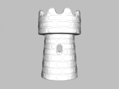 Schloss Halter Kostenlose 3d-Modell - download-stl-Datei Home Zubehör original Ständer Kugelschreiber stl-Datei 3D print model - Mito3D