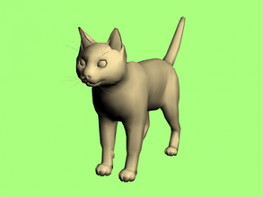 kedi free 3d model download n dosya Oyuncaklar Hayvanlar pet 3d print model - Mito3D