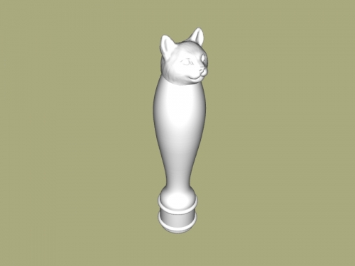 gato barril de higiene modelo 3d - download arquivo stl Esporte Os acessórios original boliche 3D print model - Mito3D
