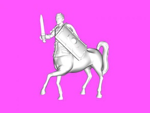 centaur legionnaire toys games 3d print model - Mito3D