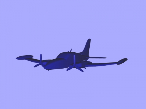 cessna 310 toys 3D print model - Mito3D