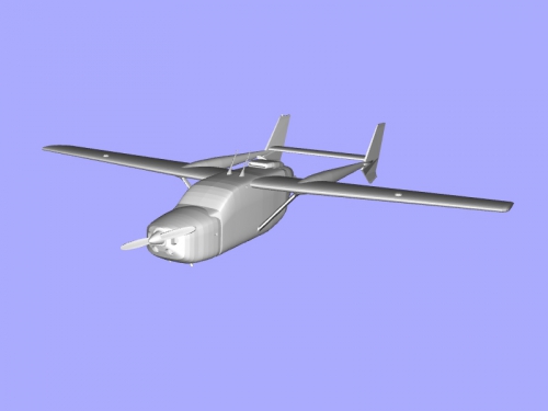 cessna 337 brinquedos maquinaria 3D print model - Mito3D