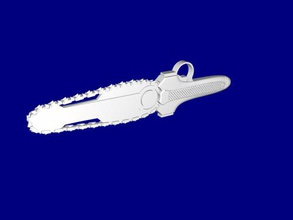 chain knife free 3d model - download stl file Toys Weapon cyberpunk 3d print model - Mito3D
