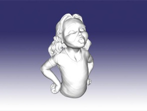 cheeky monkey toys people 3d print model - Mito3D