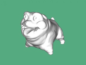 cheerful pug free 3d model - download stl file Toys Animals happy dog 3d print model - Mito3D