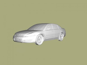 chevrolet impala free 3d model - download stl file Toys Machinery old american car 3d print model - Mito3D