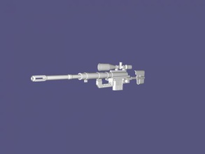 cheytac m200 spielzeuge waffe 3d print model - Mito3D