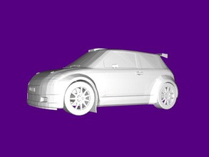 chinese car free 3d model - download stl file Toys Machinery smart crossover 3d print model - Mito3D