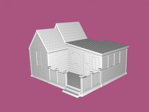 casa de navidad gratis modelo 3d - descargar archivo stl Art De la arquitectura familia acogedora vacaciones 3d print model - Mito3D