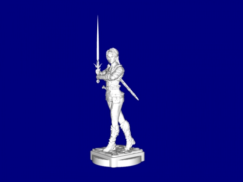 ciri schwert obj spielzeuge spiele 3D print model - Mito3D