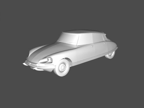 citroen ds 23 spielzeuge maschinen 3D print model - Mito3D