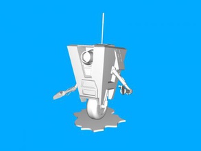 claptrap robot free 3d model - download stl file Toys Games unusual character borderlands 3d print model - Mito3D