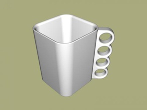 coffee cup home kitchen 3d print model - Mito3D