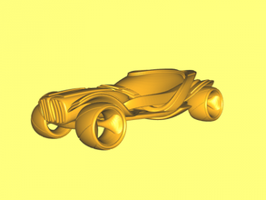 concept car free 3d model - download stl file Toys Machinery future 3d print model - Mito3D