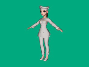 cook free 3d model - download obj file Toys Cartoons cartoon character 3d print model - Mito3D