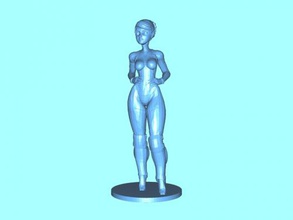 cosmic girl toys people 3d print model - Mito3D