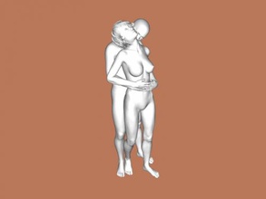 couple toys people 3d print model - Mito3D