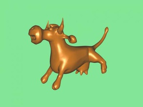 cow sneeze toys animals 3d print model - Mito3D