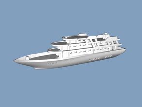 cruzeiro navio brinquedos maquinaria 3d print model - Mito3D
