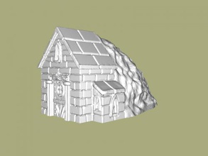 crypt art architecture 3d print model - Mito3D