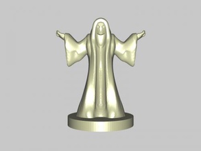 cultist free 3d model - download stl file Toys People religious fanatic statuette 3d print model - Mito3D