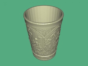 cup fresco Kostenlose 3d-Modell - download-stl-Datei Home Küche scan alten stl-Datei 3d print model - Mito3D
