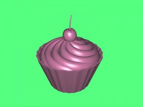 cupcake casa cucina 3d print model - Mito3D