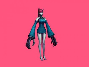 cyborg girl free 3d model download n dosya Oyuncaklar Makine fütüristik karakteri 3d print model - Mito3D
