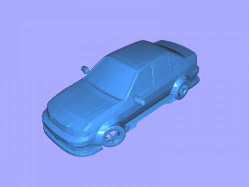 daewoo nexia juguetes maquinaria 3D print model - Mito3D