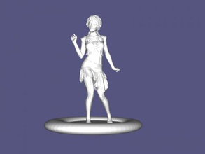 dancer figurine toys people 3d print model - Mito3D