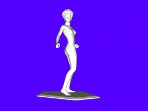 dancing on beach toys people 3d print model - Mito3D