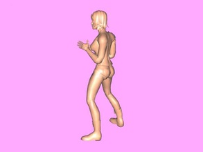 bailando belleza obj juguetes personas 3d print model - Mito3D