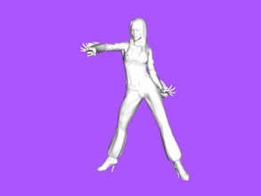 ballare donna giocattoli 3d print model - Mito3D
