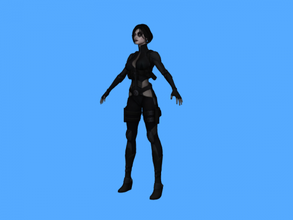 dangerous girl free 3d model - download obj file Toys People textures 3d print model - Mito3D