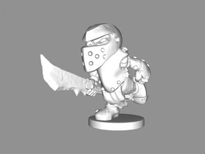 pericoloso goblin gratuita modello 3d - scaricare il file stl I giocattoli cartoni animati piccolo armatura 3d print model - Mito3D