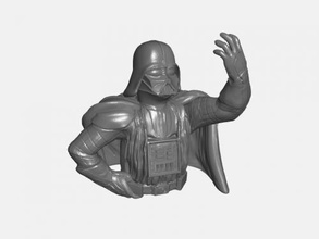 dardo vader busto arte escultura 3d print model - Mito3D