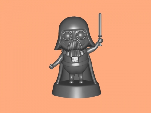 darth vader giocattolo giocattoli film 3D print model - Mito3D