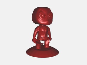 deadpool brinquedo livre modelo 3d - download de arquivo stl Brinquedos Desenhos animados engraçado, o super-herói 3d print model - Mito3D