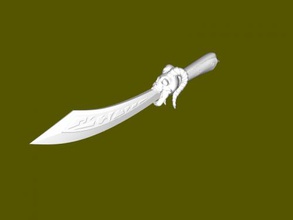 death knight blade toys weapon 3d print model - Mito3D