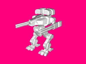 deimos free 3d model - download stl file Toys Games battle robot battletech 3d print model - Mito3D
