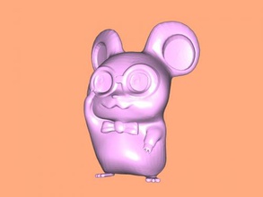 dexter Kostenlose 3d-Modell - download-stl-Datei Spielzeug Cartoons smart hamster hamtaro stl-Datei 3d print model - Mito3D