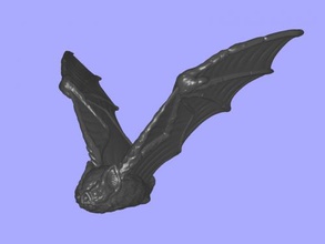 dire bat free 3d model - download stl file Toys Animals huge monster dungeons dragons 3d print model - Mito3D